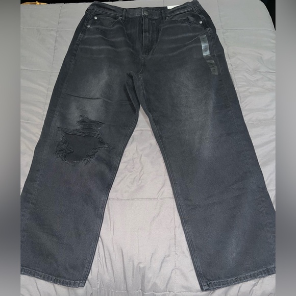 American Eagle Outfitters High Rise Black Jeans - Picture 3 of 6